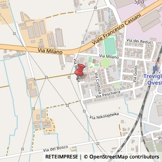 Mappa Via Bezzecca, 24047 Treviglio BG, Italia, 24047 Treviglio, Bergamo (Lombardia)