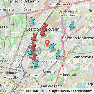 Mappa Dei Parchi - Cascina Gatti - Parpagliona, 20099 Sesto San Giovanni MI, Italia (1.6575)