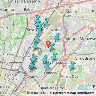 Mappa Dei Parchi - Cascina Gatti - Parpagliona, 20099 Sesto San Giovanni MI, Italia (1.74813)