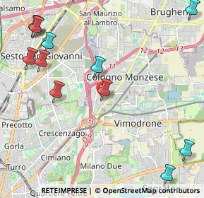 Mappa Via Francesco Ingegnoli, 20093 Cologno Monzese MI, Italia (2.8425)