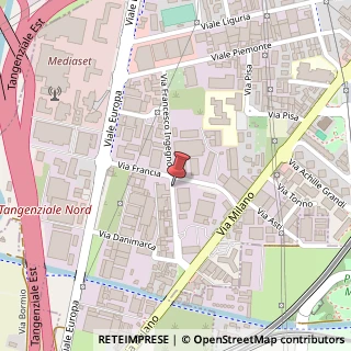 Mappa Via Ingegnoli, 14, 20093 Cologno Monzese, Milano (Lombardia)