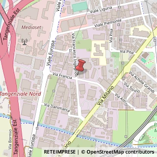 Mappa Via Ingegnoli, 28, 20093 Cologno Monzese, Milano (Lombardia)