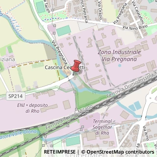 Mappa Via Pregnana, 97, 20017 Rho, Milano (Lombardia)