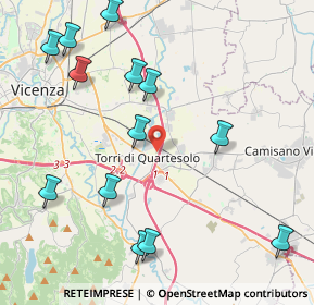 Mappa , 36040 Torri di Quartesolo VI, Italia (4.91615)