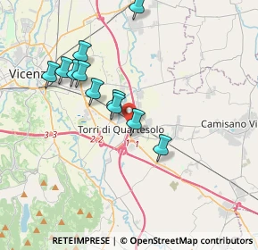 Mappa , 36040 Torri di Quartesolo VI, Italia (3.39636)