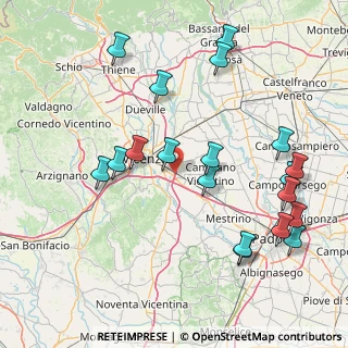 Mappa , 36040 Torri di Quartesolo VI, Italia (18.31368)