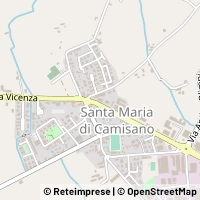 Map Camisano Vicentino