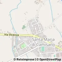 Mapa Camisano Vicentino