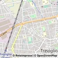 Kaart Treviglio