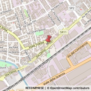 Mappa Via Olmo, 29, 36051 Creazzo, Vicenza (Veneto)