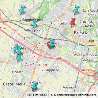 Mappa Via Bari, 25125 Brescia BS, Italia (2.68182)