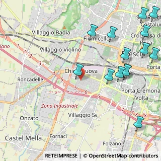 Mappa Via Bari, 25125 Brescia BS, Italia (2.85071)