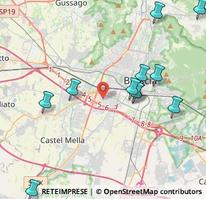 Mappa Via Bari, 25125 Brescia BS, Italia (4.67)