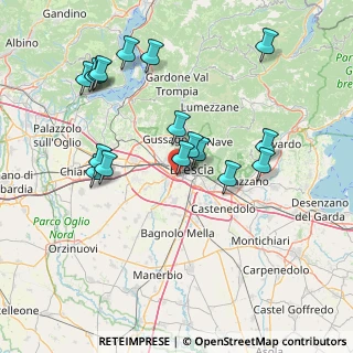 Mappa Via Bari, 25125 Brescia BS, Italia (15.64353)