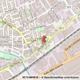 Mappa Via Olmo, 41, 36051 Creazzo, Vicenza (Veneto)