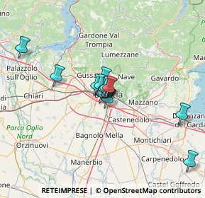 Mappa Via Istria, 25125 Brescia BS, Italia (8.89462)