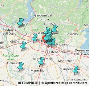 Mappa Via Istria, 25125 Brescia BS, Italia (11.28733)
