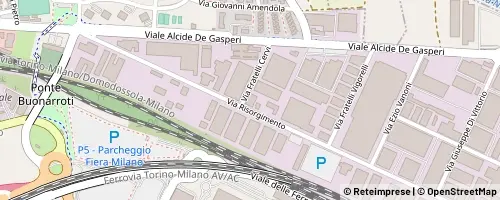 Mappa Milano