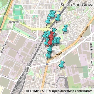 Mappa Via Gorizia, 20099 Sesto San Giovanni MI, Italia (0.289)