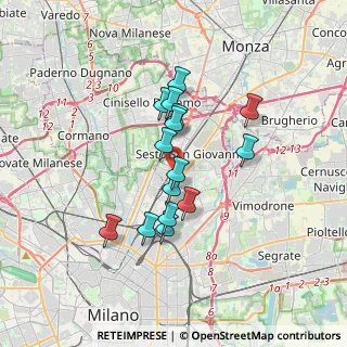Mappa Via Gorizia, 20099 Sesto San Giovanni MI, Italia (2.75533)