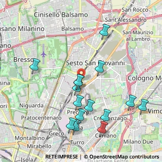 Mappa Via Gorizia, 20099 Sesto San Giovanni MI, Italia (2.11933)