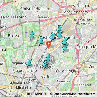 Mappa Via Gorizia, 20099 Sesto San Giovanni MI, Italia (1.445)