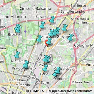 Mappa Via Gorizia, 20099 Sesto San Giovanni MI, Italia (2.0425)