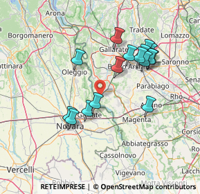 Mappa Via Sant Uberto, 20029 Turbigo MI, Italia (13.63563)