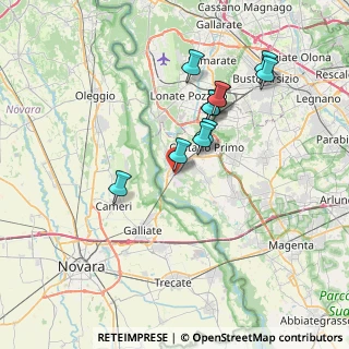 Mappa Via Sant Uberto, 20029 Turbigo MI, Italia (6.46545)