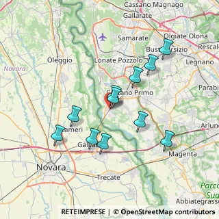 Mappa Via Sant Uberto, 20029 Turbigo MI, Italia (6.61455)