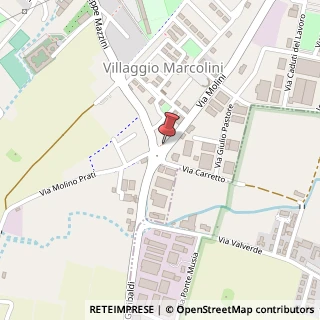 Mappa Via Molini, 86, 25082 Botticino, Brescia (Lombardia)