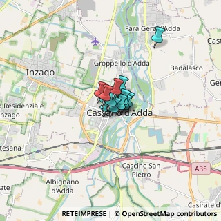 Mappa 20062 Cassano d'Adda MI, Italia (0.525)