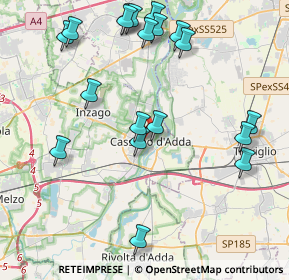 Mappa 20062 Cassano d'Adda MI, Italia (4.64)