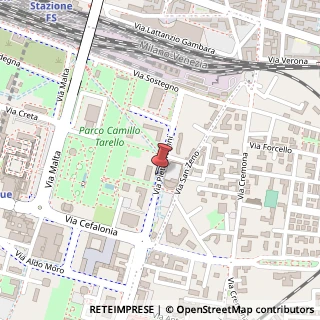 Mappa Via Pietro Nenni, 30, 25124 Brescia, Brescia (Lombardia)