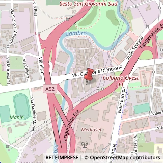 Mappa Via G. di Vittorio, 338, 20099 Sesto San Giovanni, Milano (Lombardia)