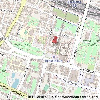 Mappa Via Corfù, 71, 25124 Brescia, Brescia (Lombardia)
