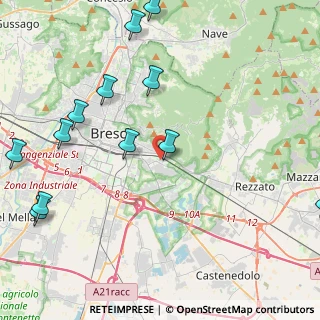 Mappa V Antica Strada Mantovana, 25124 Brescia BS, Italia (5.81692)