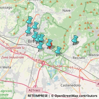 Mappa V Antica Strada Mantovana, 25124 Brescia BS, Italia (3.08909)