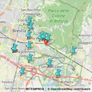 Mappa V Antica Strada Mantovana, 25124 Brescia BS, Italia (2.13286)