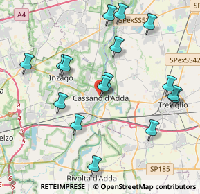 Mappa Via D. Alighieri, 20062 Cassano d'Adda MI, Italia (4.26438)