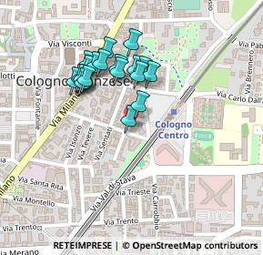 Mappa Via Benedetto Croce, 20093 Cologno Monzese MI, Italia (0.193)