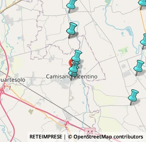 Mappa Via delle Orchidee, 36043 Camisano Vicentino VI, Italia (4.94091)