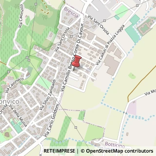 Mappa Via Camillo Benso Cavour, 227, 25082 Botticino, Brescia (Lombardia)