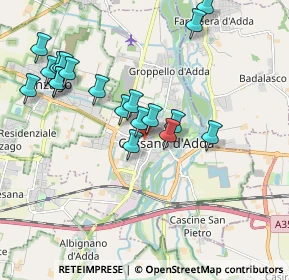 Mappa SPexSS11, 20062 Cassano d'Adda MI, Italia (2.086)