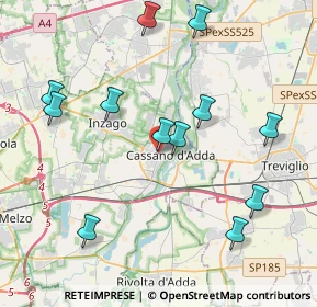 Mappa SPexSS11, 20062 Cassano d'Adda MI, Italia (4.285)