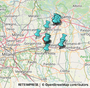 Mappa SPexSS11, 20062 Cassano d'Adda MI, Italia (9.3455)