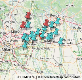 Mappa SPexSS11, 20062 Cassano d'Adda MI, Italia (10.63579)