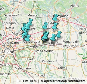 Mappa SPexSS11, 20062 Cassano d'Adda MI, Italia (8.7145)