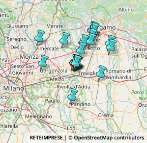 Mappa SPexSS11, 20062 Cassano d'Adda MI, Italia (9.503)