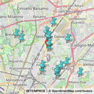 Mappa Piazza Don Enrico Mapelli, 20099 Sesto San Giovanni MI, Italia (1.94375)
